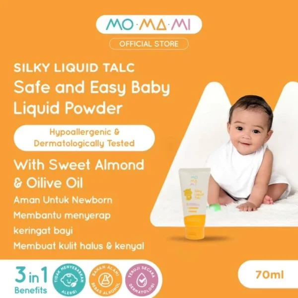 Momami Silky Liquid Talc