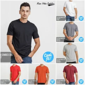 Kaos Polos Cotton Combed 30s Cool Fit Paling Nyaman