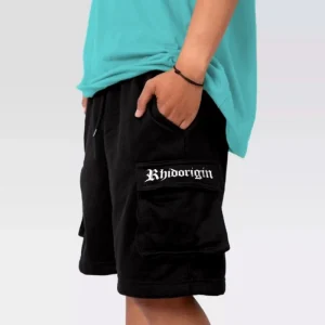 RHID Cargo Boardshort Celana Pendek Pria Hitam