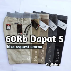 Celana Chino Ripstop Jumbo Pria – Nyaman & Tahan Lama