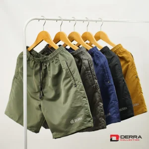 Paket 5 Celana Pendek Pria Broadshot Adem Resleting