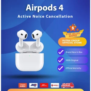 Apple AirPods 4 dengan ANC Terbaru & Adaptive Audio