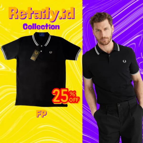 Kaos Polo FRD Polos Cotton Pique Diamond Premium