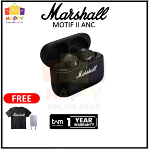 Marshall Motif II ANC: TWS Punchy & ANC Stylish