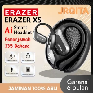 Lenovo ERAZER X5 Headset AI Bluetooth Terjemahan 135 Bahasa