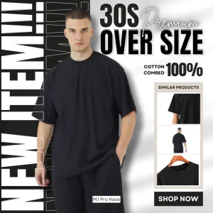 MJ Pro Kaos Oversize 30S – Cotton Combed 100% Adem