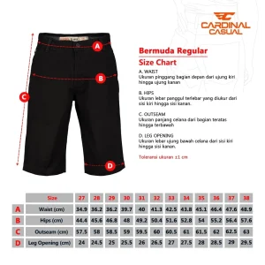 Celana Bermuda Cardinal Terbaik Rekomendasi  ShopperGal