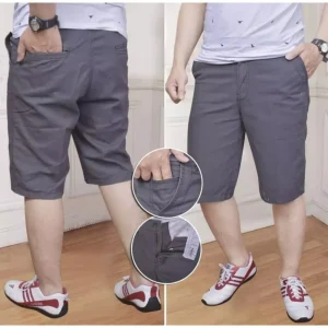 Celana Pendek Chino Jumbo Bahan Stretch Premium