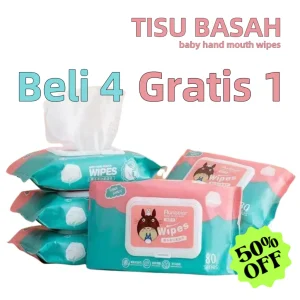 tissue basah bayi