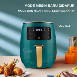 Air Fryer OLL-S18-6L: Kapasitas 6L, Sehat & Praktis