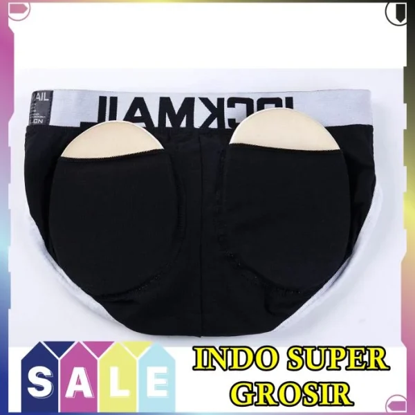 MEN'S BRIEF + REMOVEABLE PAD JOCKMAIL JM CELANA DALAM BRI – ShopperGal