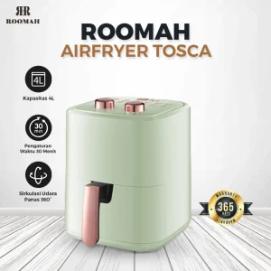 ROOMAH Air Fryer 4L: Praktis, Sehat & Anti Ribet