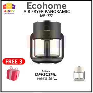 Ecohome Air Fryer Dehydrator: Low Watt & Serbaguna