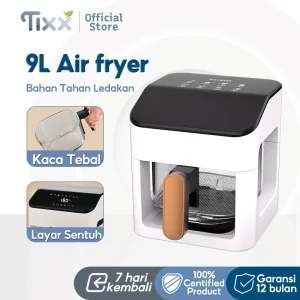 TIXX Air Fryer 9L Digital: Jumbo, Multifungsi, & Sehat